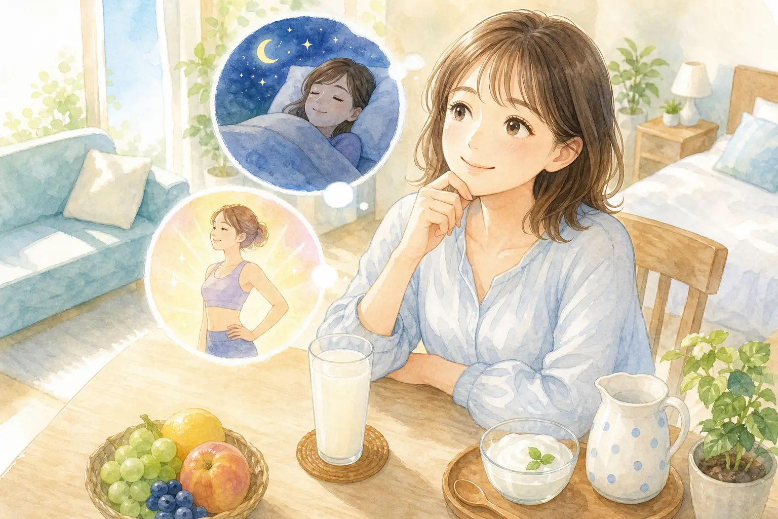 カルピス睡眠の質で太るのか?結論を先に解説