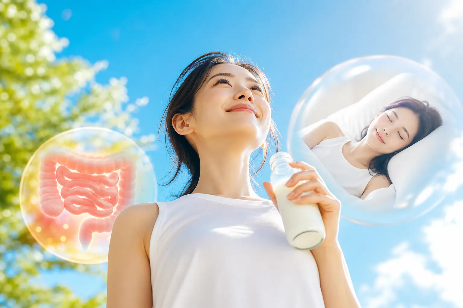 臨床試験データでわかる睡眠・腸活への効果