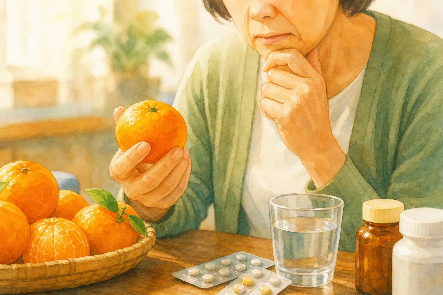 対象者別・持病がある人がみかんを食べるときの注意点