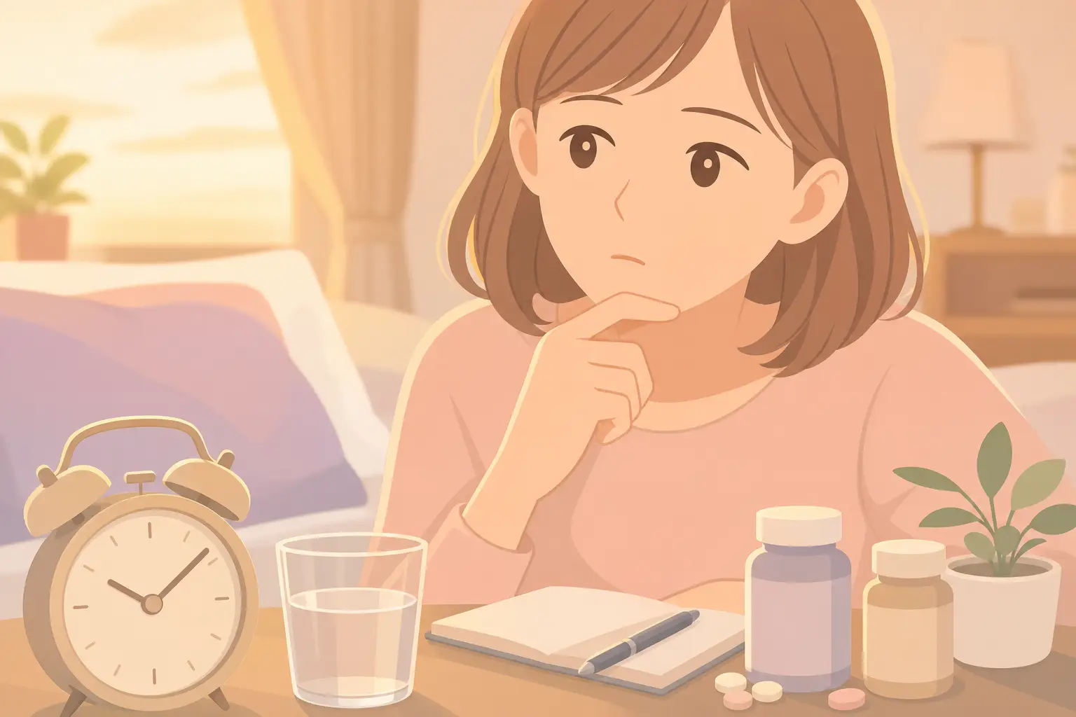 サプリに頼る前に見直したい睡眠習慣と受診の目安