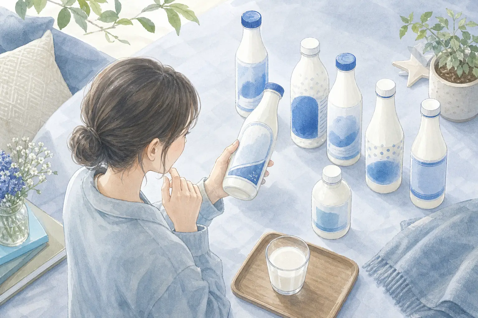 睡眠の質改善に対応するカルピス商品はどれ?対象商品の見分け方