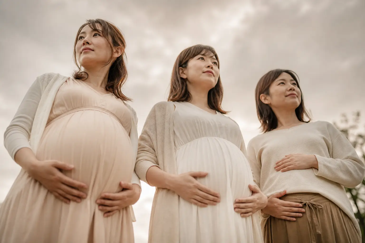 経産婦と初産婦・非妊娠時の張りとの違い【独自の視点】