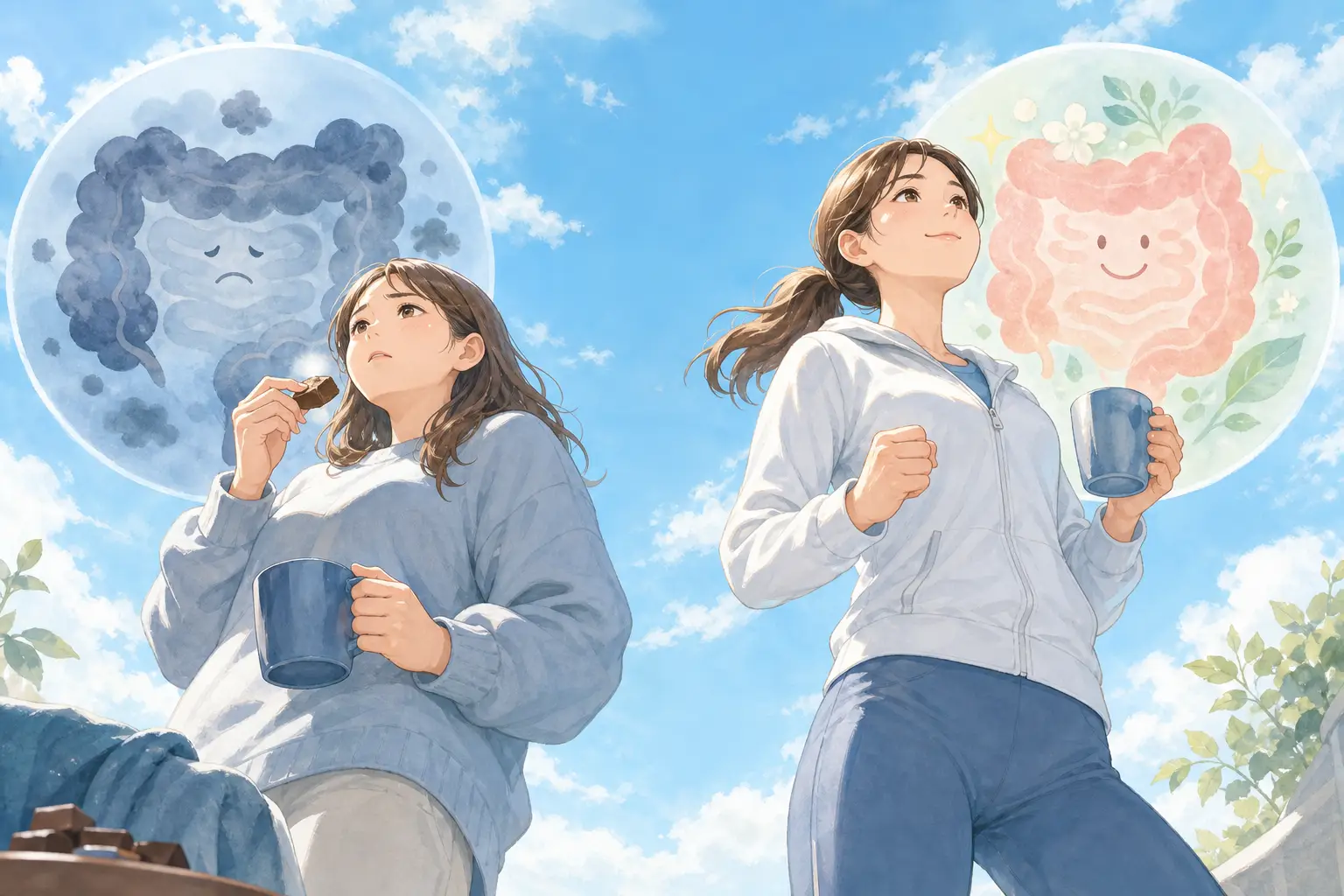 太る人と太らない人の違い・実体験から検証