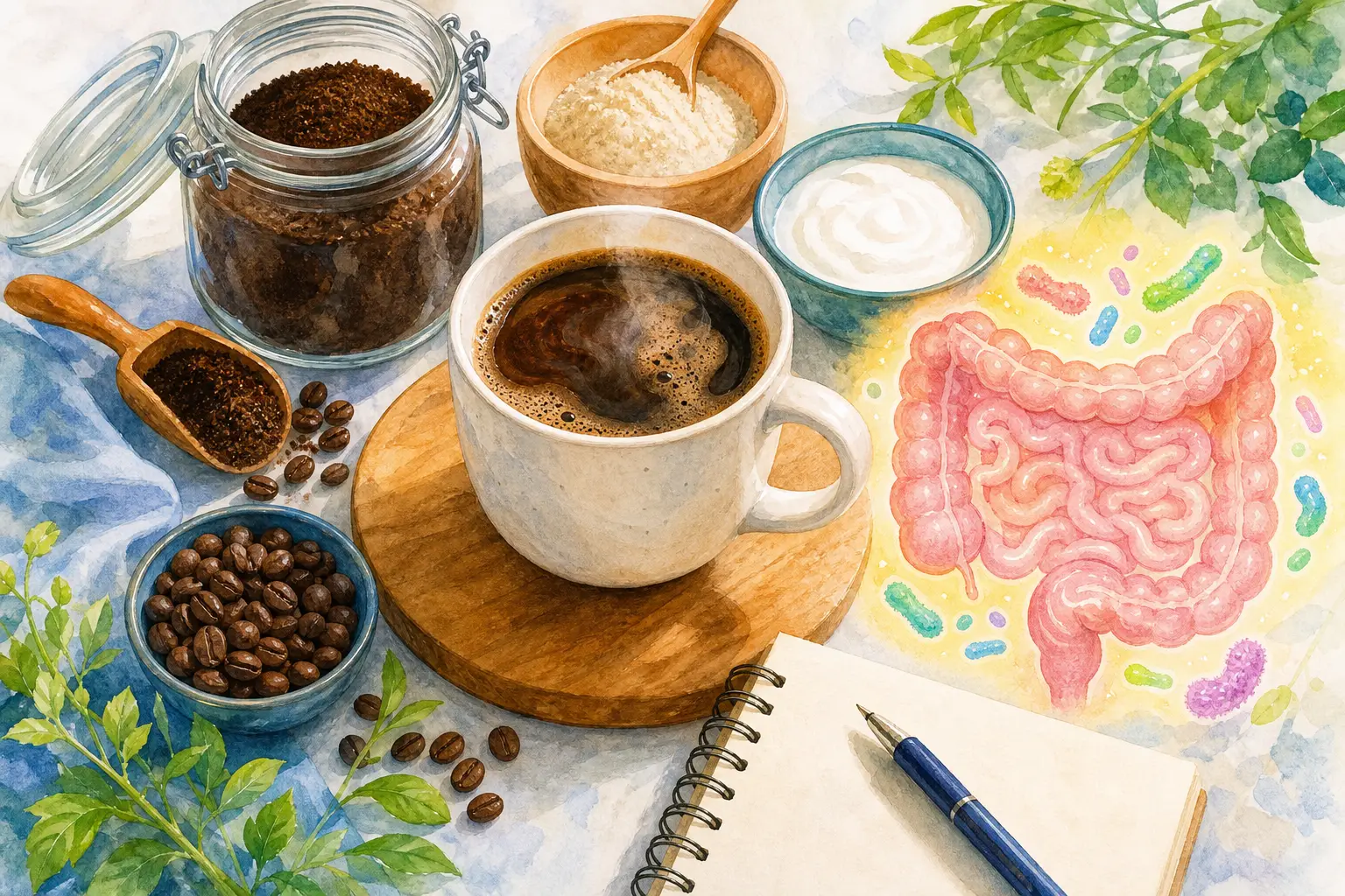 腸活コーヒーとは?効果の仕組みと始め方・飲み方を徹底解説